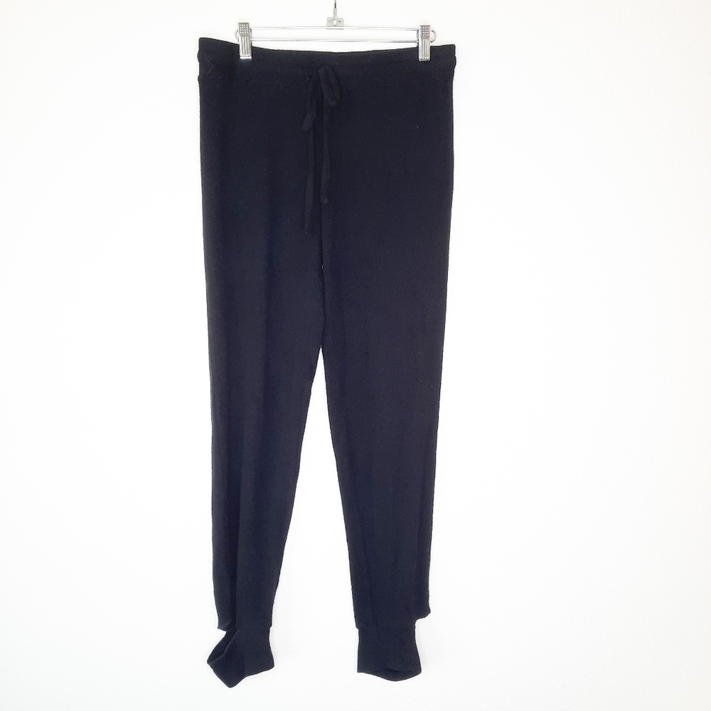 LNA Black Stirrup Pants M